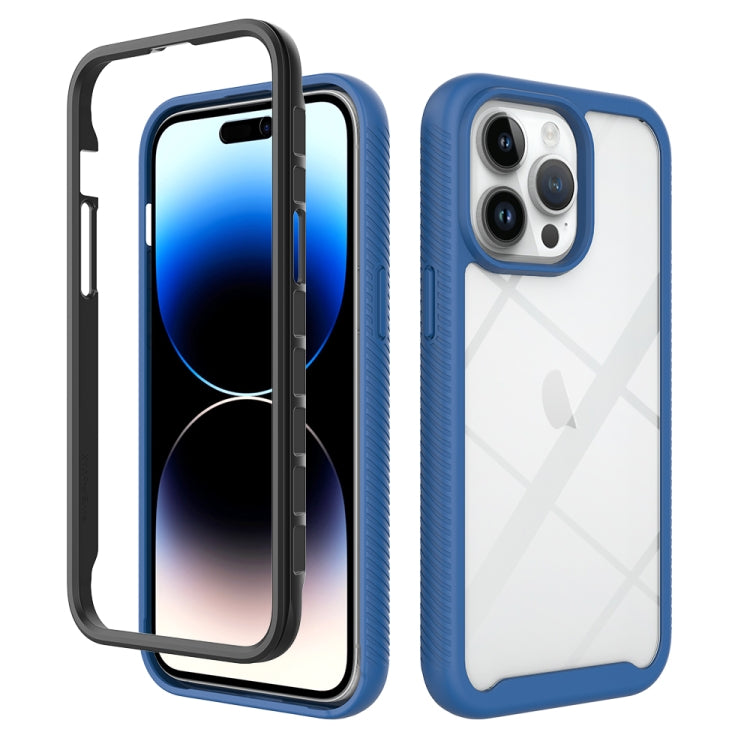 Starry Sky Solid Color Shockproof TPU Clear PC Phone Case, For iPhone 15 Pro Max, For iPhone 15 Pro, For iPhone 15 Plus, For iPhone 15