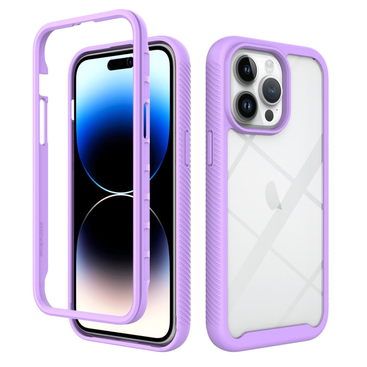 Starry Sky Solid Color Shockproof TPU Clear PC Phone Case, For iPhone 15 Pro Max, For iPhone 15 Pro, For iPhone 15 Plus, For iPhone 15