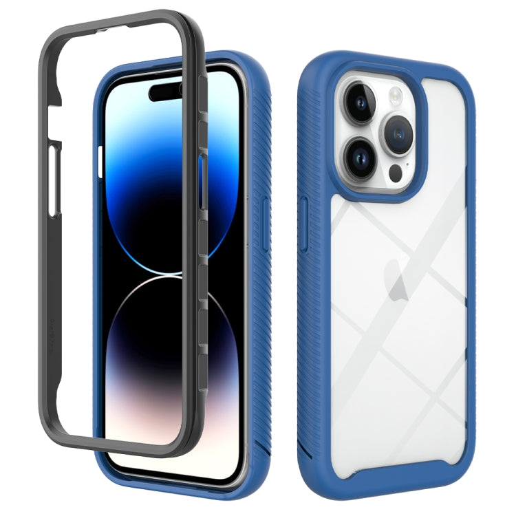Starry Sky Solid Color Shockproof TPU Clear PC Phone Case, For iPhone 15 Pro Max, For iPhone 15 Pro, For iPhone 15 Plus, For iPhone 15