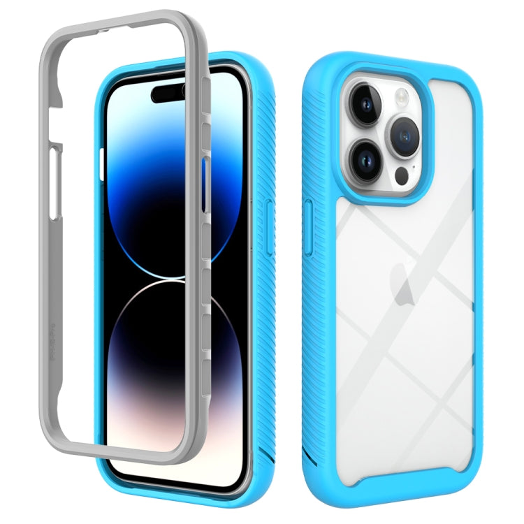 Starry Sky Solid Color Shockproof TPU Clear PC Phone Case, For iPhone 15 Pro Max, For iPhone 15 Pro, For iPhone 15 Plus, For iPhone 15