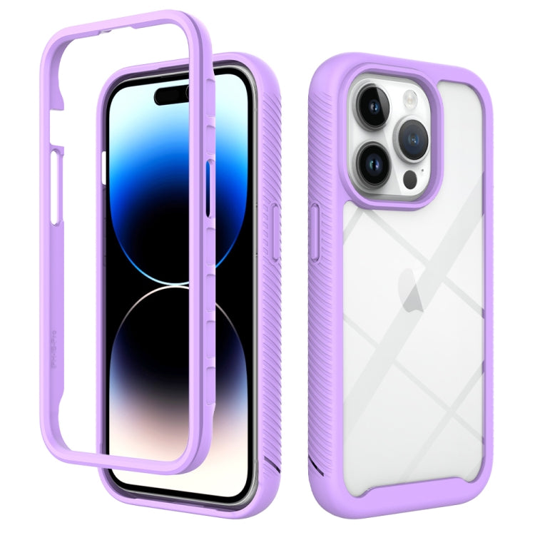 Starry Sky Solid Color Shockproof TPU Clear PC Phone Case, For iPhone 15 Pro Max, For iPhone 15 Pro, For iPhone 15 Plus, For iPhone 15
