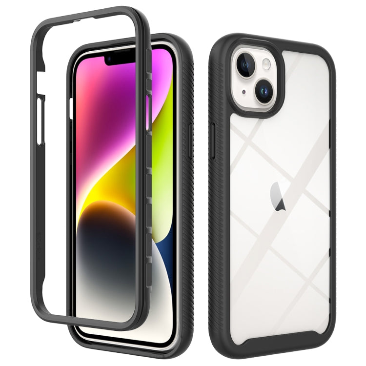 Starry Sky Solid Color Shockproof TPU Clear PC Phone Case, For iPhone 15 Pro Max, For iPhone 15 Pro, For iPhone 15 Plus, For iPhone 15