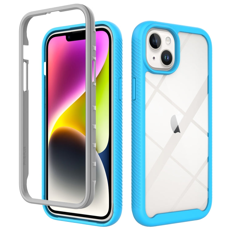 Starry Sky Solid Color Shockproof TPU Clear PC Phone Case, For iPhone 15 Pro Max, For iPhone 15 Pro, For iPhone 15 Plus, For iPhone 15