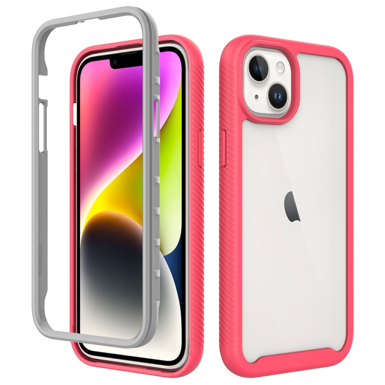 Starry Sky Solid Color Shockproof TPU Clear PC Phone Case, For iPhone 15 Pro Max, For iPhone 15 Pro, For iPhone 15 Plus, For iPhone 15