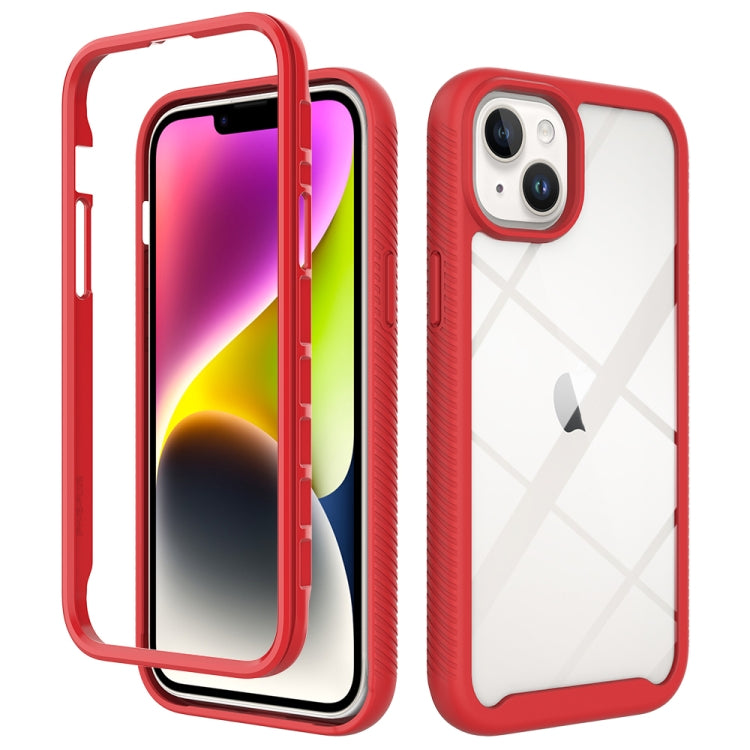 Starry Sky Solid Color Shockproof TPU Clear PC Phone Case, For iPhone 15 Pro Max, For iPhone 15 Pro, For iPhone 15 Plus, For iPhone 15