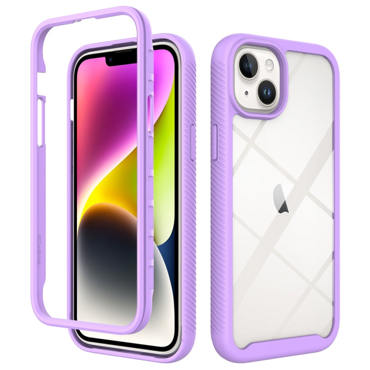 Starry Sky Solid Color Shockproof TPU Clear PC Phone Case, For iPhone 15 Pro Max, For iPhone 15 Pro, For iPhone 15 Plus, For iPhone 15