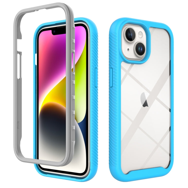 Starry Sky Solid Color Shockproof TPU Clear PC Phone Case, For iPhone 15 Pro Max, For iPhone 15 Pro, For iPhone 15 Plus, For iPhone 15