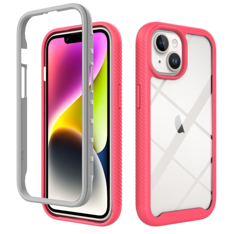 Starry Sky Solid Color Shockproof TPU Clear PC Phone Case, For iPhone 15 Pro Max, For iPhone 15 Pro, For iPhone 15 Plus, For iPhone 15