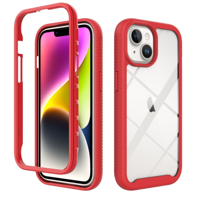 Starry Sky Solid Color Shockproof TPU Clear PC Phone Case, For iPhone 15 Pro Max, For iPhone 15 Pro, For iPhone 15 Plus, For iPhone 15