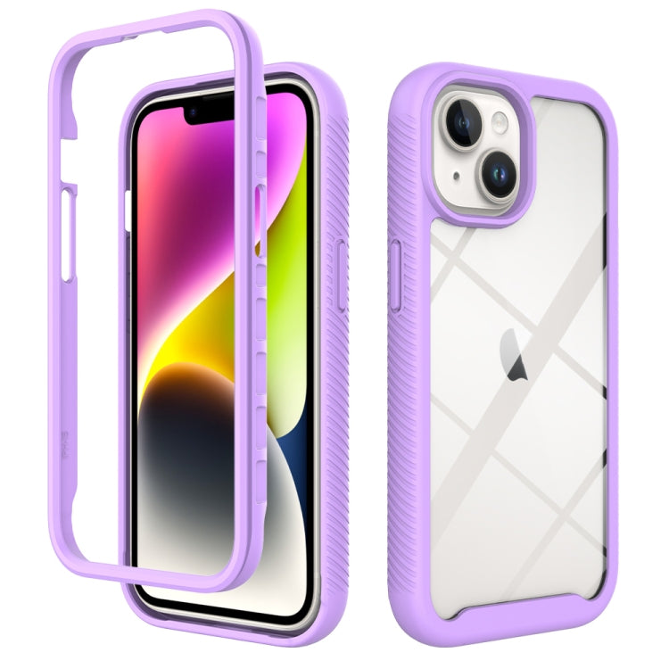 Starry Sky Solid Color Shockproof TPU Clear PC Phone Case, For iPhone 15 Pro Max, For iPhone 15 Pro, For iPhone 15 Plus, For iPhone 15