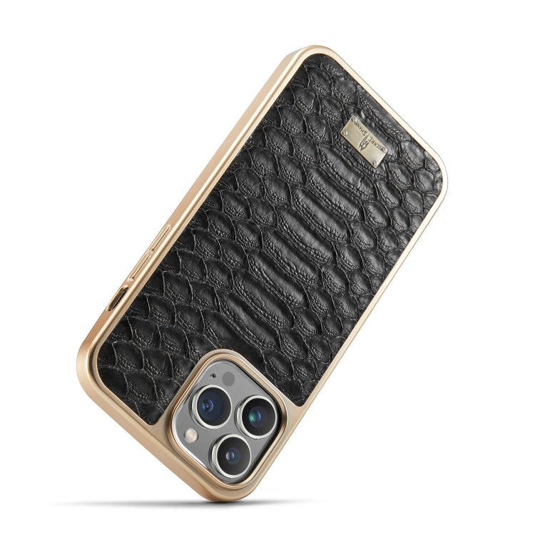 Fierre Shann Python Texture Electroplating PU Phone Case, For iPhone 15 Plus, For iPhone 15, For iPhone 14 Plus, For iPhone 14, For iPhone 14 Pro, For iPhone 14 Pro Max