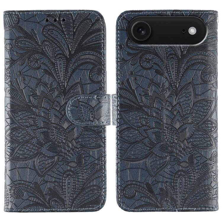 Lace Flower Embossing Flip Leather Phone Case, For iPhone 17 Pro Max, For iPhone 17 Pro, For iPhone 17, For iPhone 17 Air