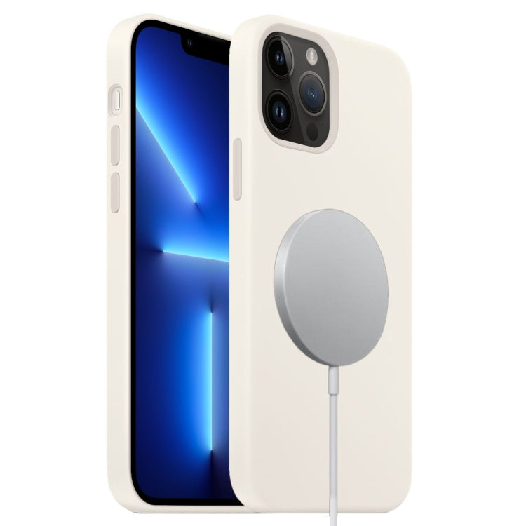 Liquid Silicone Full Coverage MagSafe Phone Case, For iPhone 13 Pro