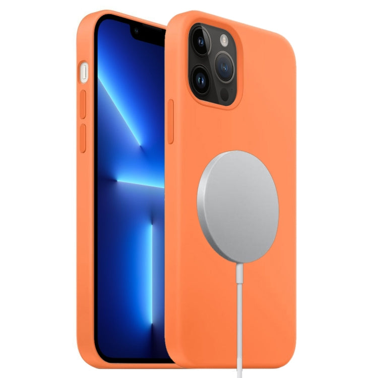 Liquid Silicone Full Coverage MagSafe Phone Case, For iPhone 13 Pro