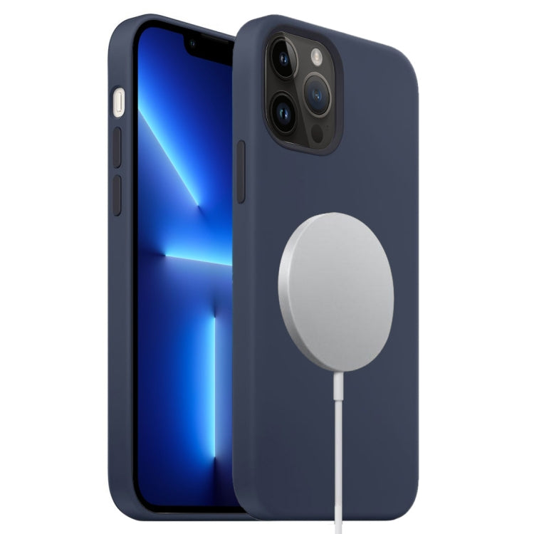 Liquid Silicone Full Coverage MagSafe Phone Case, For iPhone 13 Pro