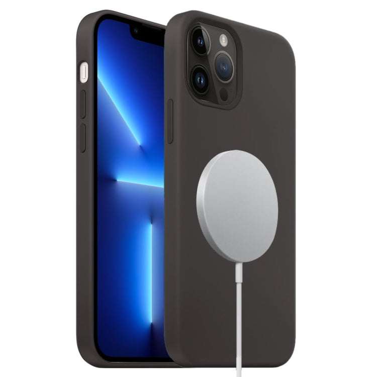 Liquid Silicone Full Coverage MagSafe Phone Case, For iPhone 13 Pro