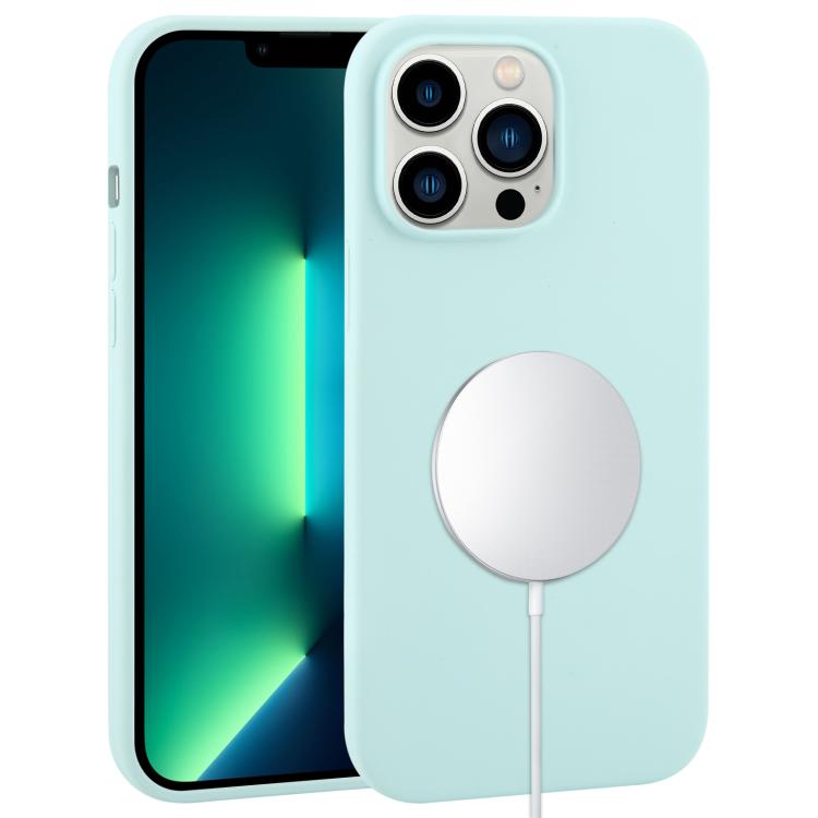 Liquid Silicone Full Coverage MagSafe Phone Case, For iPhone 13 Pro