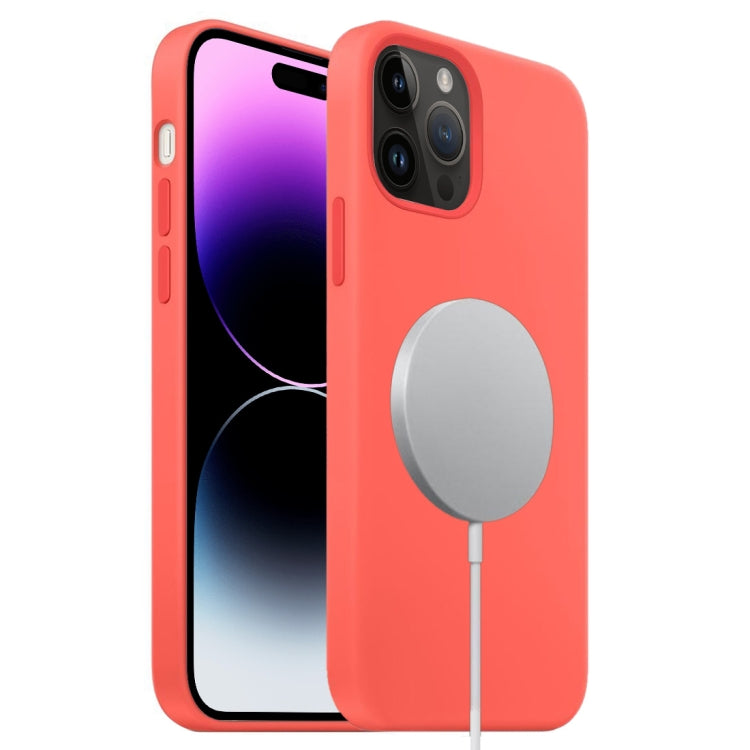 Liquid Silicone Full Coverage MagSafe Phone Case, For iPhone 15 Pro Max