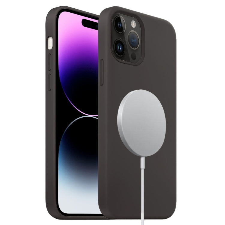 Liquid Silicone Full Coverage MagSafe Phone Case, For iPhone 15 Pro Max
