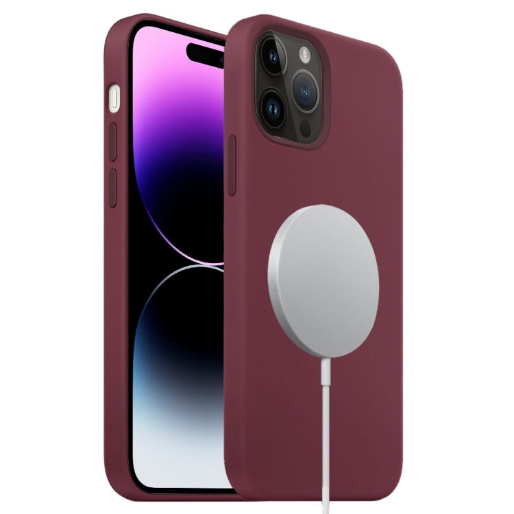 Liquid Silicone Full Coverage MagSafe Phone Case, For iPhone 15 Pro Max