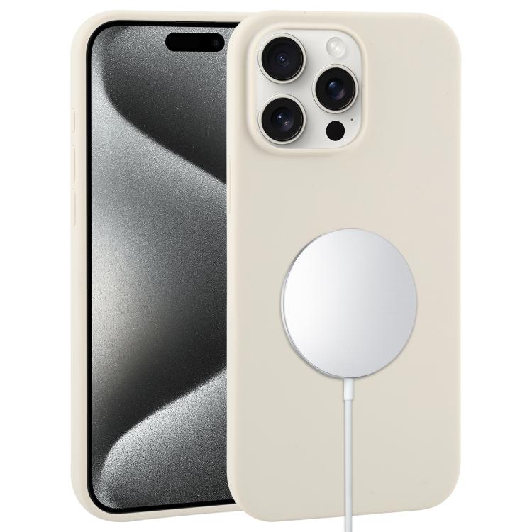 Liquid Silicone Full Coverage MagSafe Phone Case, For iPhone 15 Pro Max