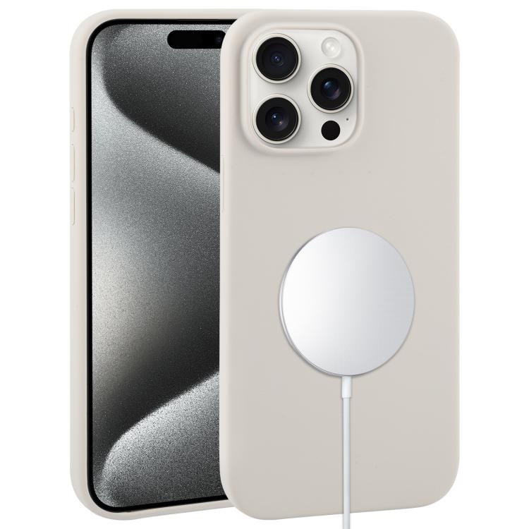 Liquid Silicone Full Coverage MagSafe Phone Case, For iPhone 15 Pro Max