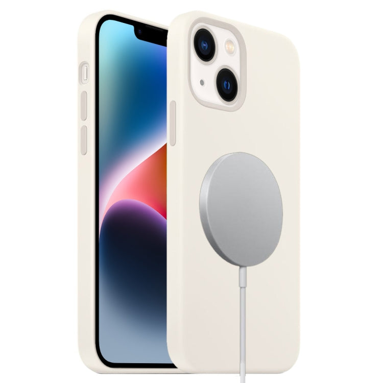 Liquid Silicone Full Coverage MagSafe Phone Case, For iPhone 15 Plus