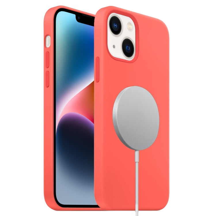 Liquid Silicone Full Coverage MagSafe Phone Case, For iPhone 15 Plus