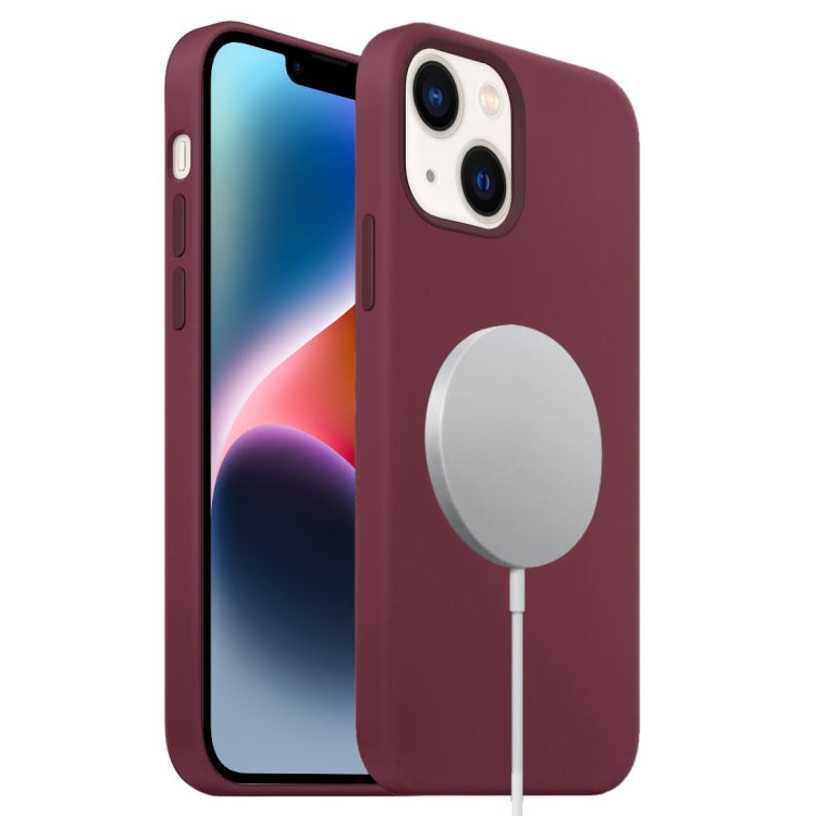 Liquid Silicone Full Coverage MagSafe Phone Case, For iPhone 15 Plus