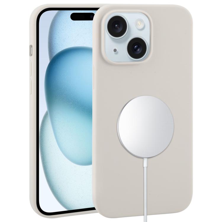 Liquid Silicone Full Coverage MagSafe Phone Case, For iPhone 15 Plus