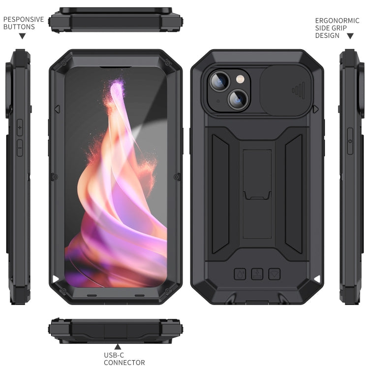R-JUST Sliding Camera IP54 Life Waterproof Holder Phone Case