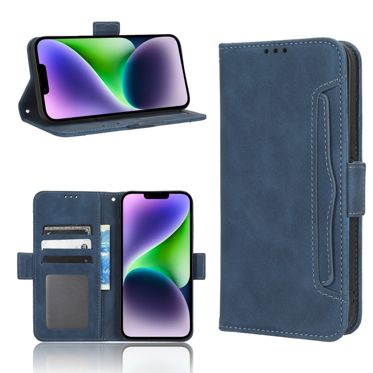 Skin Feel Calf Texture Card Slots Leather Phone Case