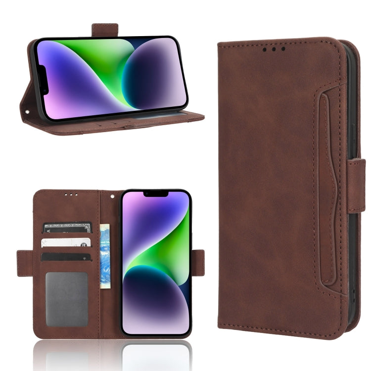 Skin Feel Calf Texture Card Slots Leather Phone Case
