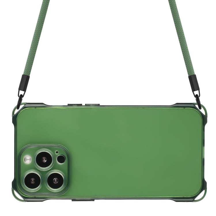 Four-corner Shockproof TPU Phone Case with Lanyard, For iPhone 15 Pro Max, For iPhone 15 Pro, For iPhone 15 Plus, For iPhone 15