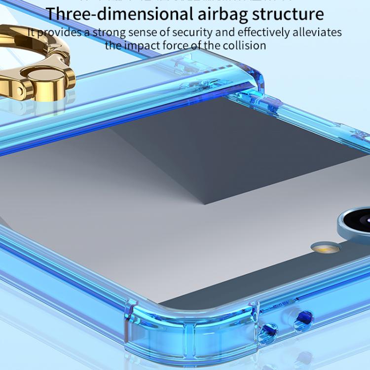 Gkk Airbag Hinge Silicone Phone Case with Ring Holder