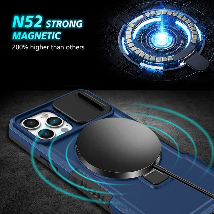 Sliding Camshield MagSafe Holder TPU Hybrid PC Phone Case, For iPhone 12 Pro Max, For iPhone 12 Pro