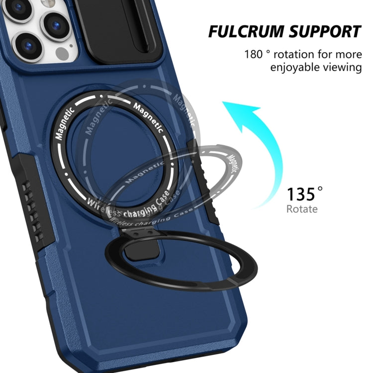 Sliding Camshield MagSafe Holder TPU Hybrid PC Phone Case, For iPhone 12 Pro Max, For iPhone 12 Pro