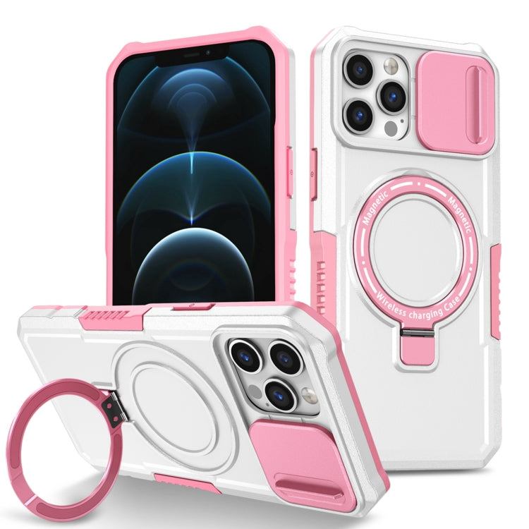Sliding Camshield MagSafe Holder TPU Hybrid PC Phone Case, For iPhone 12 Pro Max, For iPhone 12 Pro