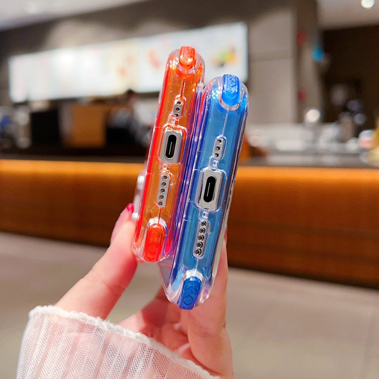 Dreamland 3 in 1 Clear Color Transparent Frame PC + TPU Phone Case, For iPhone 15 Pro Max, For iPhone 15 Pro, For iPhone 15 Plus / 14 Plus, For iPhone 15