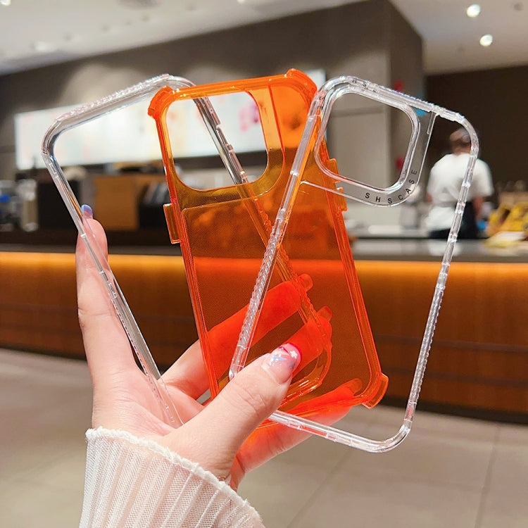 Dreamland 3 in 1 Clear Color Transparent Frame PC + TPU Phone Case, For iPhone 15 Pro Max, For iPhone 15 Pro, For iPhone 15 Plus / 14 Plus, For iPhone 15