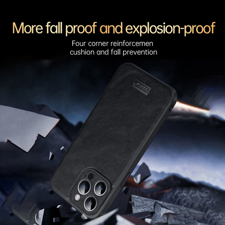 SULADA Shockproof TPU Hybrid Handmade Leather Phone Case