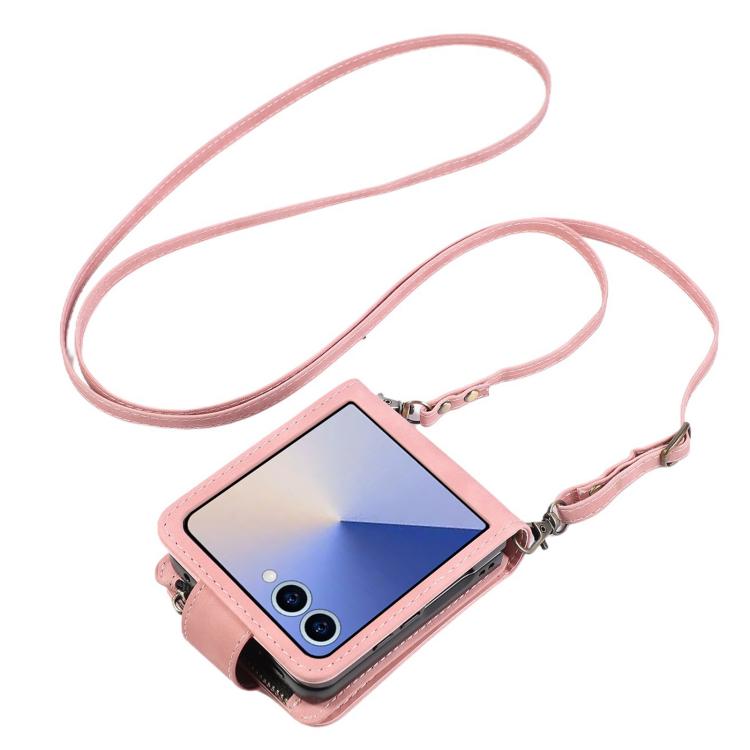 Crossbody Multi-card Slot Wallet Zipper Leather Phone Case