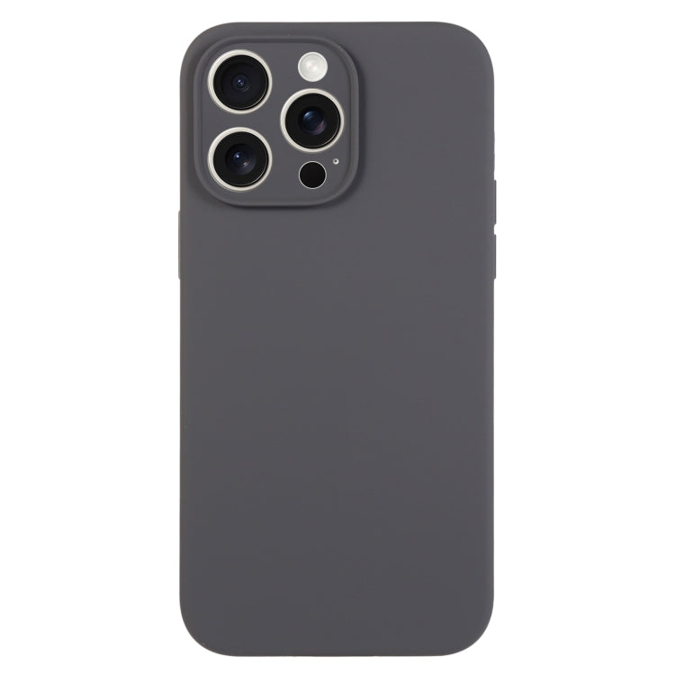 Pure Color Liquid Silicone Fine Pore Phone Case