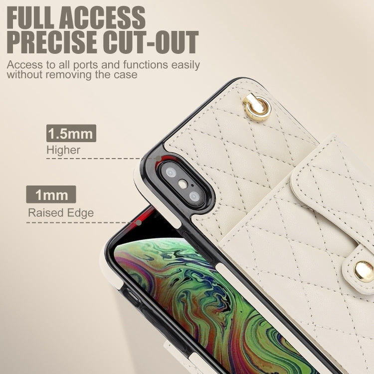 Crossbody Rhombic Horizontal Wallet Leather Phone Case