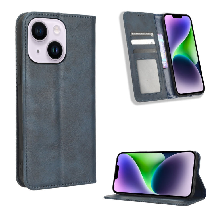 Magnetic Buckle Retro Texture Leather Phone Case