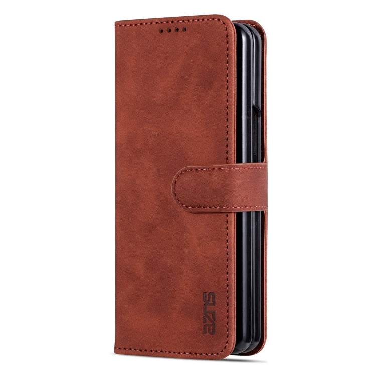 AZNS Skin Feel Calf Texture Flip Leather Phone Case