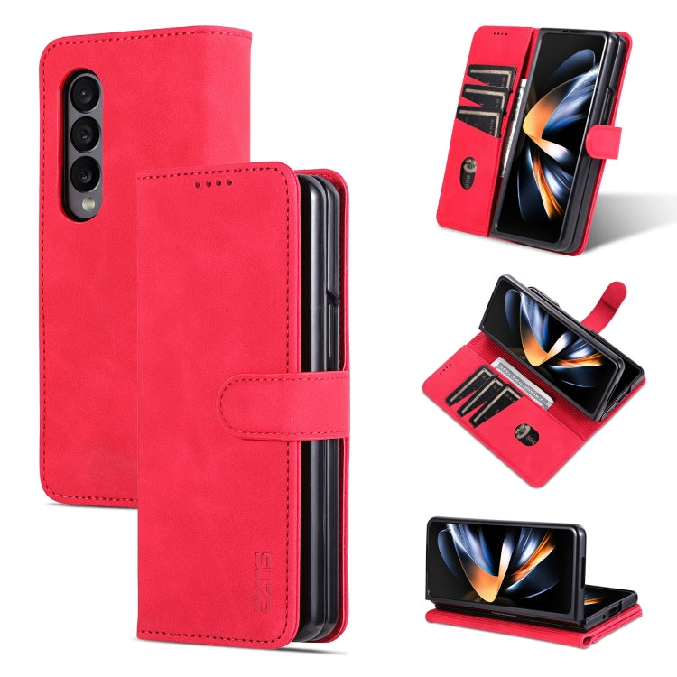 AZNS Skin Feel Calf Texture Flip Leather Phone Case