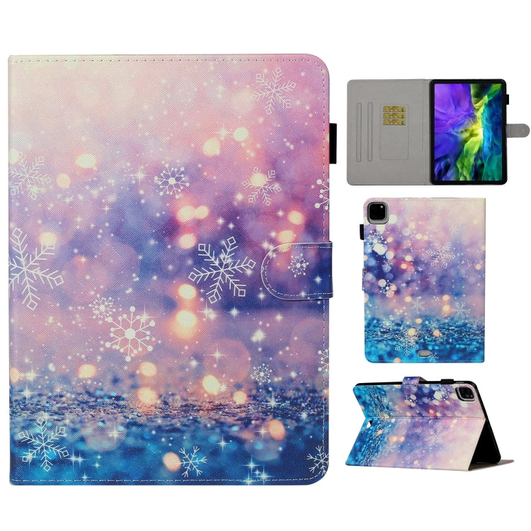 Colored Drawing Pattern Horizontal Flip PU Leather Case with Holder & Card Slot & Sleep / Wake-up Function
