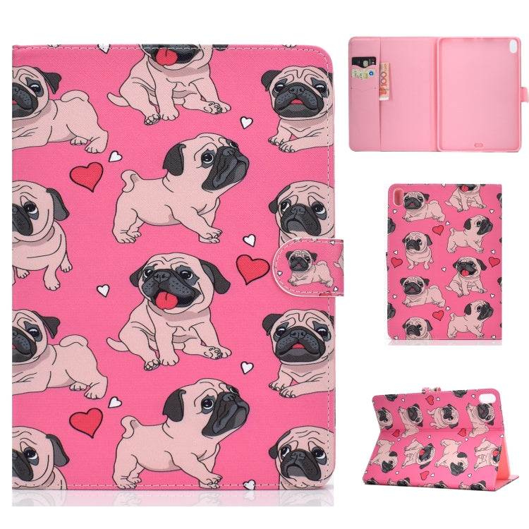 Colored Drawing Pattern Horizontal Flip PU Leather Case with Holder & Card Slot & Sleep / Wake-up Function