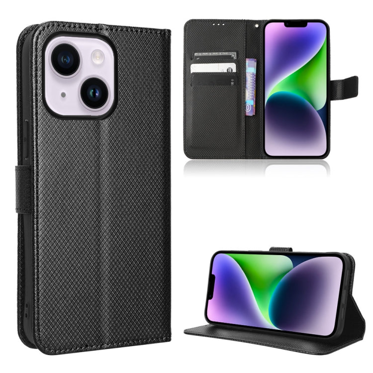 Diamond Texture Leather Phone Case